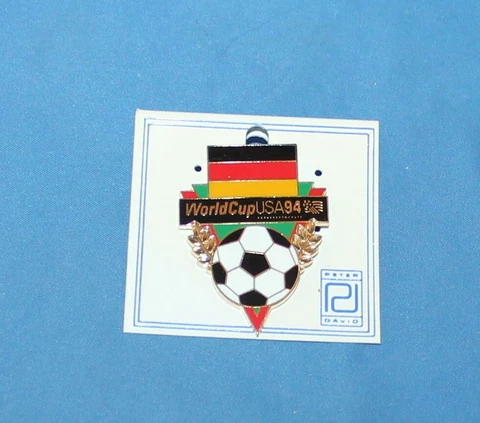 World Cup USA 94 Soccer Germany Flag Peter & David Pin Cover