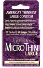 Kimono Premium MicroThin Large Lubricated 3 Latex Condoms 016169080036VL