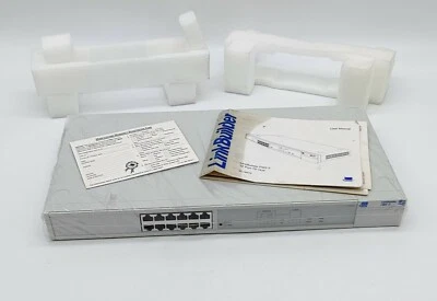 Brand New! NOS 3Com LinkBuilder FMS II 12-Port Ethernet Hub Managed  3C16670 - Image 1 of 4