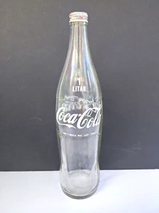 Botella de vidrio vintage de 1 litro de Coca-Cola, hecha en Yugoslavia (Serbia) desde 1975 - Imagen 1 de 10