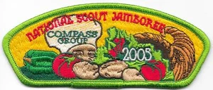 Compass Group Staff Council Strip CSP 2005 National Jamboree Boy Scouts BSA - Imagen 1 de 1