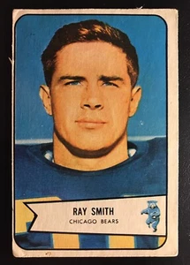 🏉 1954 Bowman Football # 119 Ray Smith 🏈 Chicago Bears 🐘 - Bild 1 von 2