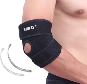Vintree Fascia Gomito Tutore Epicondilite Gomito In Neoprene Tutore Gomito - Foto 1 di 12