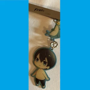 Sol Free Iwatobi Swim Club Haruka Nanase Anime Metal Charm Clip Keychain (#4) - Picture 1 of 1
