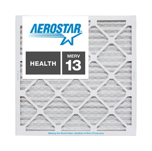 Aerostar 10x10x1 MERV 13 Furnace Air Filter, 4 Pack - Picture 1 of 5