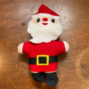 Vintage Felt Santa Claus Plush Ornament - Picture 1 of 3