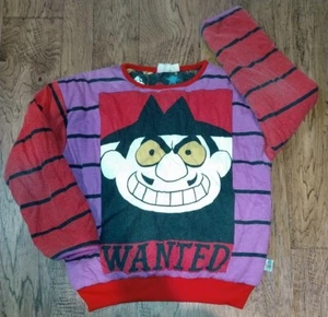 Sudadera tampón reversible vintage Bullwinkle Universal Studios Boris para hombre talla M - Imagen 1 de 5