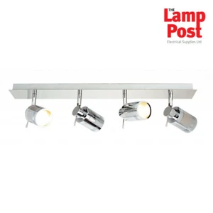 Forum SPA-22560-CHR Scorpius 4 Light Bathroom Spotlight Bar Polished Chrome - Picture 1 of 1