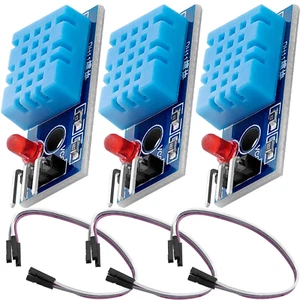 3 x DHT11 Breakout Modul mit Platine und Kabel Temperatursensor und Luftfeuchtig - Bild 1 von 9