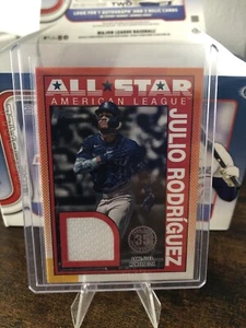2025 Topps Baseball Series 2 - 90ASR-JRO Julio Rodriguez Mariners RELIC!!! - Picture 1 of 1