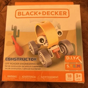 Black + Decker Constructor Off Road Engineering Set-Skills Development,18 PC NEW - Picture 1 of 4