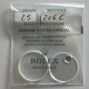 NOS Sealed Rolex Ladies Datejust Cyclops 206C Sapphire Crystal - Picture 1 of 2