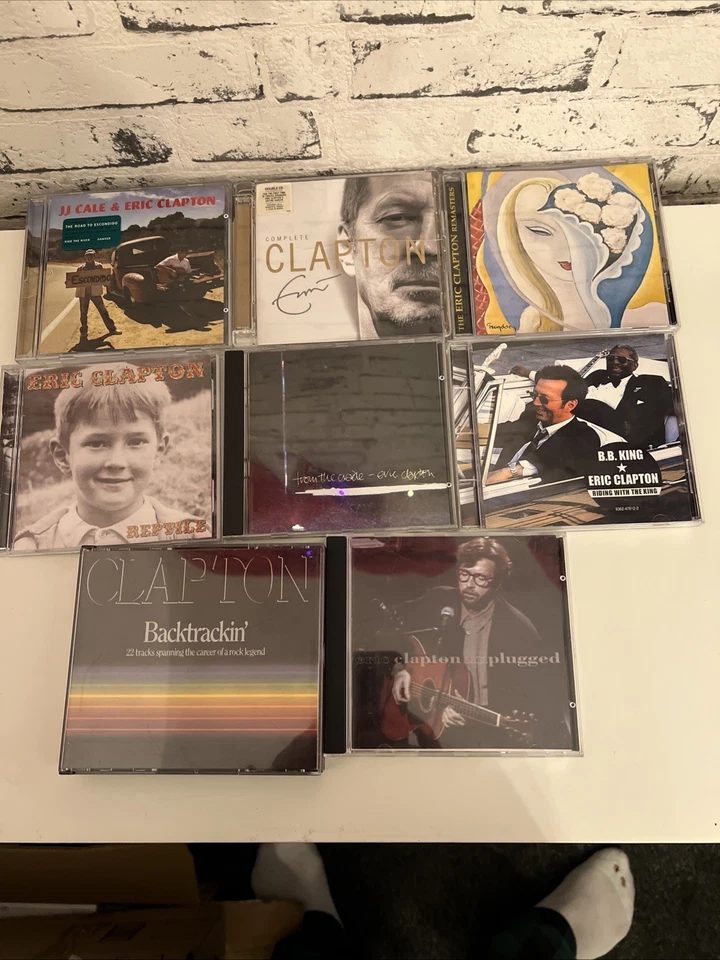 Collection Of CD Albums By Eric Clapton - Image 1 of 1