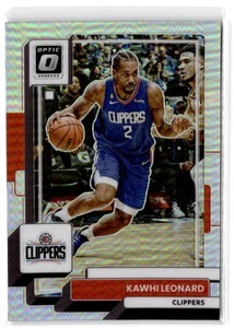 2022-23 Donruss Optic Kawhi Leonard #118 Holo Los Angeles Clippers - Picture 1 of 2
