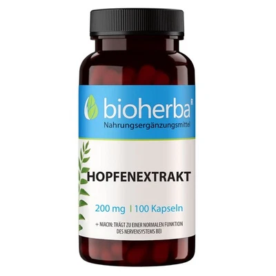 BIOHERBA REICHENBACH GMBH Hopfenextrakt 200 mg 100 Kapseln