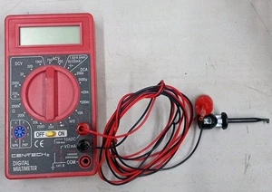 Cen-Tech 7 #69096 Funzione Multimetro Digitale Piombo AC DC Tester di Tensione - Foto 1 di 8