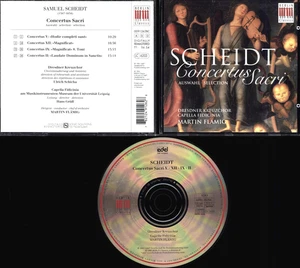 CD SCHEIDT CONCERTUS SACRI DRESDNER KRUEZCHOR BERLIN CLASSICS - Picture 1 of 1