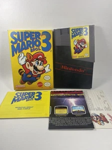 Super Mario Bros. 3 (Nintendo NES, 1990) CIB Complete In Box Good Condition - Bild 1 von 18