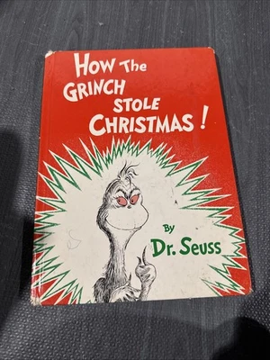 How The Grinch Stole Christmas by Dr. Seuss Random House First Edition, 1957 — 第 1/4 张图片