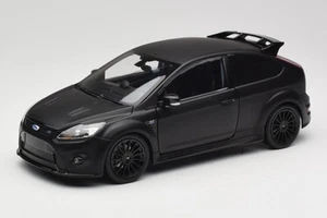 519100800 Ford Focus RS MK2 RS500 Top Gear Matt Black Minichamps 1/18 - Picture 1 of 8