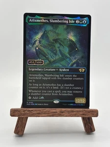 452/500 Arixmethes, Slumbering Isle SERIALIZED -MUL 0162 MTG Magic The Gathering - Picture 1 of 10