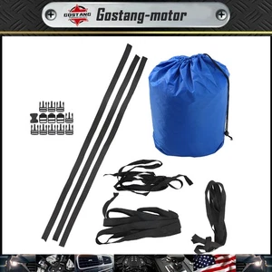 780*400 Boat Cover 21-24FT 1PC Trailerable Pontoon Beam Waterproof Dustproof - Bild 1 von 19