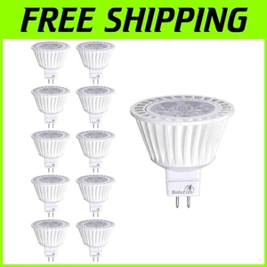 MR16 LED Bulb 10 Pack Dimmable 50W Halogen Replacement 3000K - Picture 1 of 9
