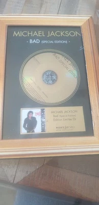 Album cd Michael Jackson "Bad" EDITION LIMITEE OR - Photo 1/4