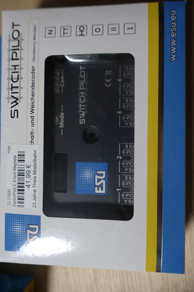 HO ESU switch Pilot , neu in ovp 51830 Schalt und Weichen - Bild 1 von 1