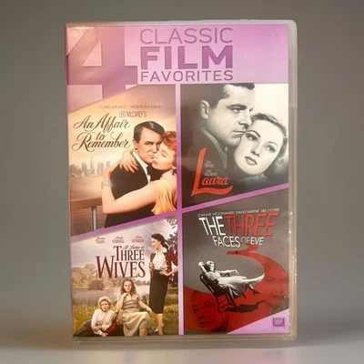 4 Classic Film An Affair to Remember/Laura/A Letter to Three Wives/Faces Eve DVD - Image 1 of 2