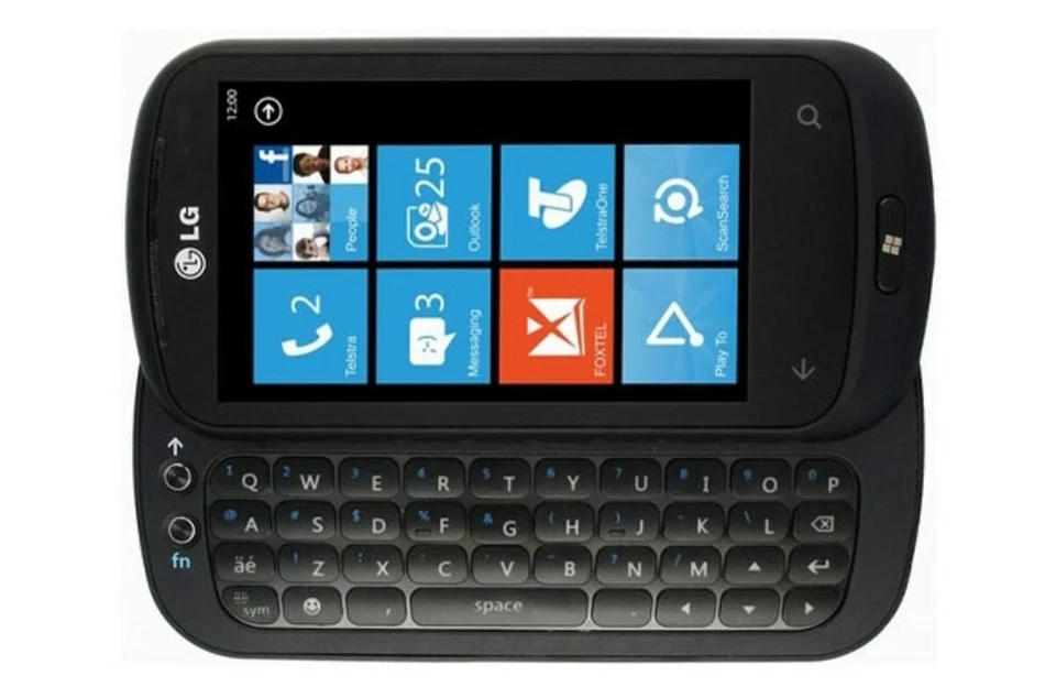 LG OPTIMUS QUANTUM 7Q C900b UNLOCKED SLIDER CELL PHONE BELL TELUS KOODO ROGERS++ - Image 1 of 4