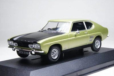 Corgi 1/43 Ford Capri Mk1 1600GT XLR Fawn Green Metallic CGVA13310 - Image 1 of 2