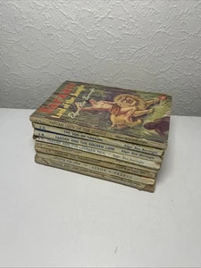 Job Lot 8x Vintage Tarzan Softback/Paperback Books By Edgar Rice Burroughs - Picture 1 of 6
