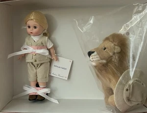 Impressive 2002 Vintage Madame Alexander 8" Doll, African Safari 33501, NIOB - Picture 1 of 12
