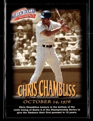 1997-98 Fleer Million Dollar Moments Chris Chambliss #37 - Image 1 of 2