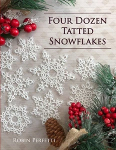 Four Dozen Tatted Snowflakes - Foto 1 di 1