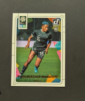 2023 Panini Donruss FIFA Women's World Cup 2023 - Rasheedat Ajibade #125 RC - Image 1 of 2