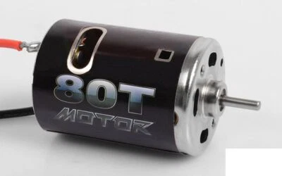 540 Crawler Brushed Motor by RC4WD 80T Z-E0001 Bullet Connectors TF2 G2 SCX10 RC - Image 1 of 3