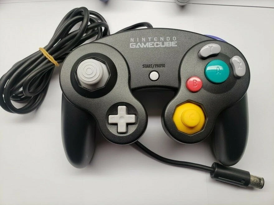 Mando Nintendo Gamecube OEM Elige 1 2 3 4 Indigo Negro Plata Foto 1 de 2
