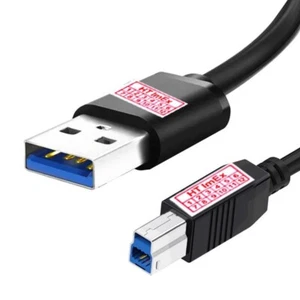 Cable de datos USB 3.0 de 1 m cable de conexión cable de conexión para Fantec QB-X8US3R - Imagen 1 de 6