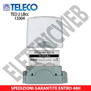 TELECO TED2 / LBCC 13304 DIVISORE DA PALO A 1 INGRESSO E 2 USCITE LBCC - Foto 1 di 1