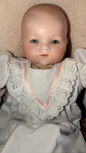 Vtg Armand Marseille Germany My Dream Baby Bisque Head Sleep Eyes Doll 14" (A2) - Picture 1 of 9