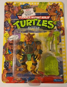 Ninja Turtles TMNT - Rahzar Pink/Red Nose Variation Playmates Actionfigur 1991 - Bild 1 von 7