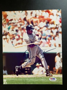8x10 Photo Signed By Frank Thomas Auto Autograph PSA DNA Signature - Picture 1 of 3