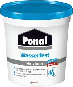 Ponal Holzleim Wasserfest, Montagekleber Mit Hoher Verleimungsfestigkeit - Bild 1 von 7