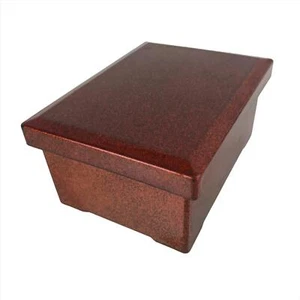 Japanische Harz Lack Replik Deckel Bento Brotdose Vintage Nashiji Orange L204 - Bild 1 von 12