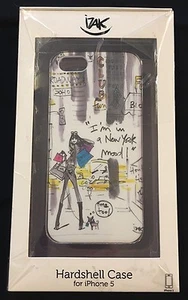 iPhone 5 Hardshell Case New York Cartoon Theme New By iZak $24 CUTE - Picture 1 of 4
