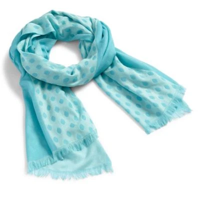 Bufanda Vera Bradley Dos Tonos en IKAT DIAMANTES VERDE AZULADO - NUEVA CON ETIQUETAS Foto 1 de 3