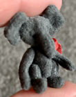 Tiny Dollhouse Detailed Mini Artist Ultra suede Jtd Elephant Dark Gray CUTE!