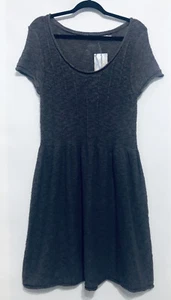 Urban Outfitters Kimchi Blue Sweater Dress Womens Large Brown Carousel Boho - Picture 1 of 6